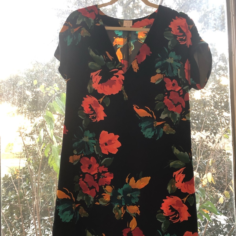 Floral Shift Dress